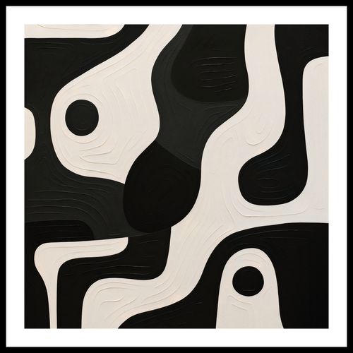 Plakat 50x50cm Kontrastowa Harmonia na Arena.pl