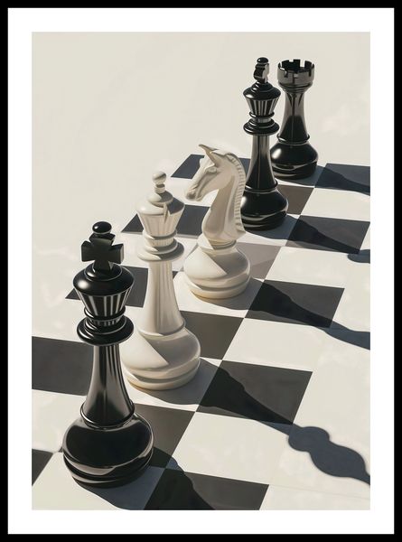 Plakat 42x59,4cm Szach i Mat zdjęcie 3