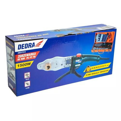 DEDRA ZGRZEWARKA DO RUR DED7514 16-63mm TERMOSTAT na Arena.pl