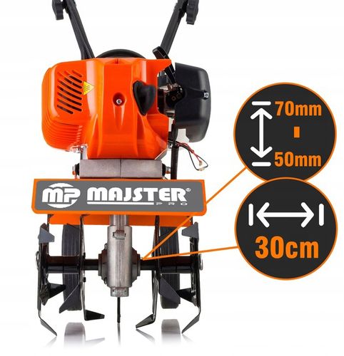 GLEBOGRYZARKA Spalinowa KULTYWATOR do gleby ziemi 30cm z REGULACJĄ na Arena.pl