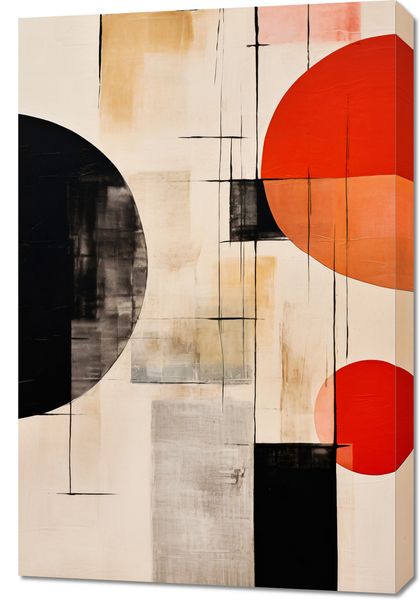 Obraz 60x90cm Abstrakcyjna Symetria zdjęcie 1
