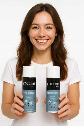 Odświeżacz do butów ZE SREBREM antyseptyczny NANO SILVER COCCINE 2X400ml na Arena.pl