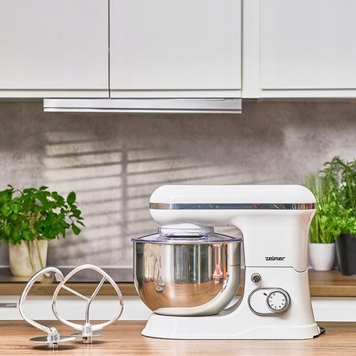 Robot kuchenny planetarny Zelmer ZKR1350 1200W Biały Misa 5L na Arena.pl