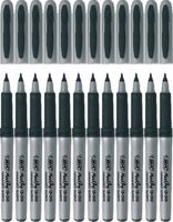 Marker Bic do płyt CD/DVD 0.8mm trwały czarny x12