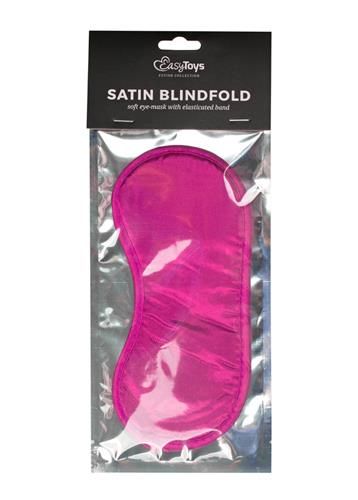 Maska-Pink Satin Eye Mask zdjęcie 1