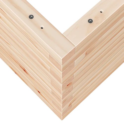 Donica ogrodowa, 90x60x45,5 cm, lite drewno sosnowe na Arena.pl