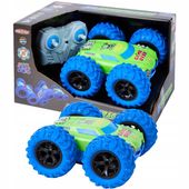 Zdalnie sterowany samochód Gear 2 Play RC Stunt Racer niebieski