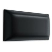 Panel Tapicerowany Eko Skóra Czarny 60cm x 15cm