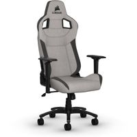Fotel gamingowy Corsair T3 Rush Tkanina Gaming Jasno-Szary