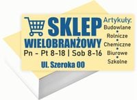 Wizytówki firmowe 100szt DUŻY WYBÓR wzorów SKLEP WIELOBRANŻOWY