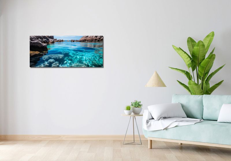 Obraz 100x40cm Krystaliczna Woda zdjęcie 2