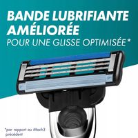 Gillette Mach3 Turbo męskie ostrza do golenia 3 ostrza 15 wymiennych ostrzy