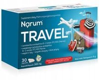 Narum Narine Travel 200 mg Probiotyk, 30 kapsułek
