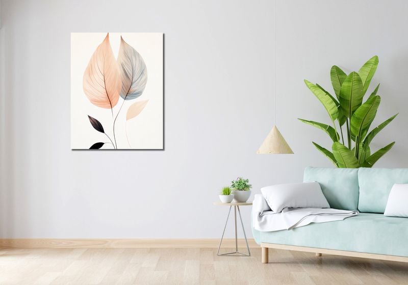 Obraz 70x90cm Liściasty Taniec zdjęcie 2