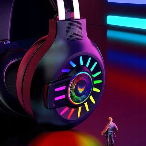 SŁUCHAWKI Z MIKROFONEM DO KONSOLI LAPTOPA XBOX PS4 na Arena.pl