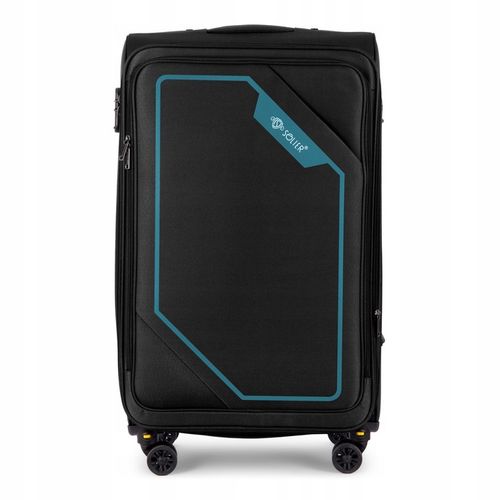 Walizka duża podróżna L i GRATIS materiałowa miękka pojemna 26" codura na Arena.pl