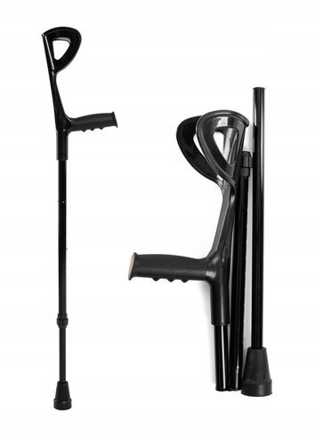 Kula ortopedyczna do chodzenia SKŁADANA kula Inwalidzka łokciowa do 136 kg na Arena.pl