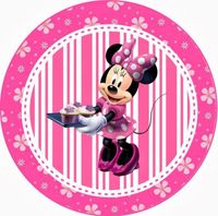 Opłatek na tort Urodziny Myszka Miki Mini Myszki Roczek