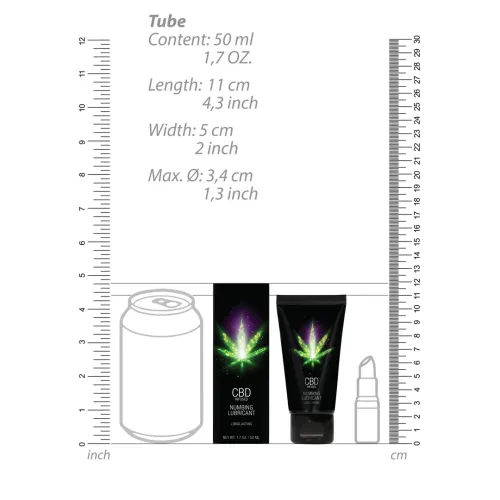 pharmquests cbd numbing lube żel intymny z cbd 50 ml na Arena.pl