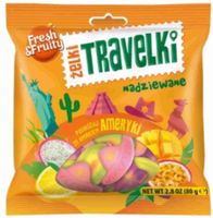WAWEL Żelki Travelki Smak Ameryki 80g