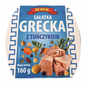 MK SAŁATKA GRECKA Z TUŃCZYKIEM 160G