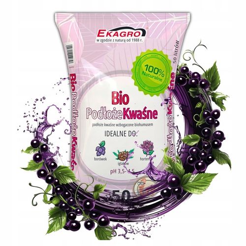 Torf Kwaśny Podłoże z EKO Nawozem BORÓWKA IGLAKI na Arena.pl