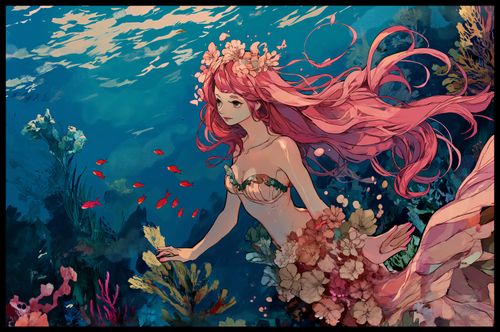 Plakat 86,4x56,8cm Nimfa Oceanu na Arena.pl