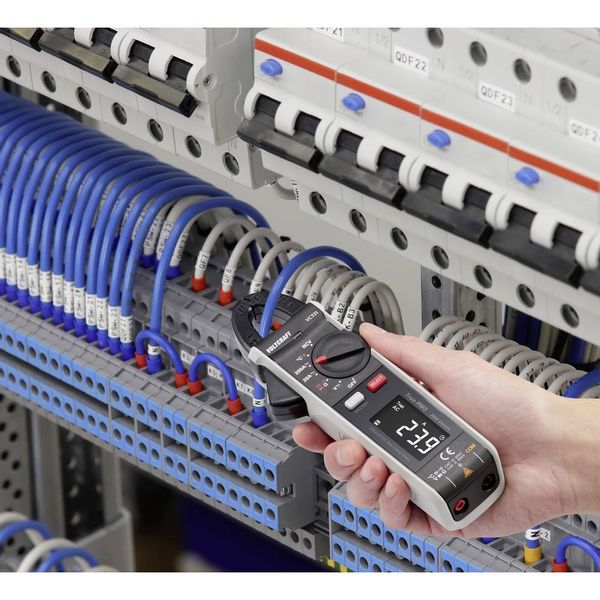 Miernik cęgowy MULTIMETR CAT II 600V CAT III 300V tester AC DC do 200A zdjęcie 2