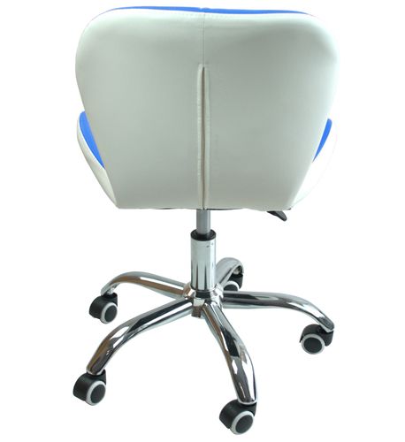 FOTEL KRZESŁO OBROTOWE BIUROWE SKÓRZANE STYLOWE na Arena.pl