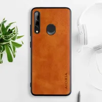 Etui AIORIA Vintage LEATHER do Huawei P30 Lite (Nova 4E) pomarańczowy