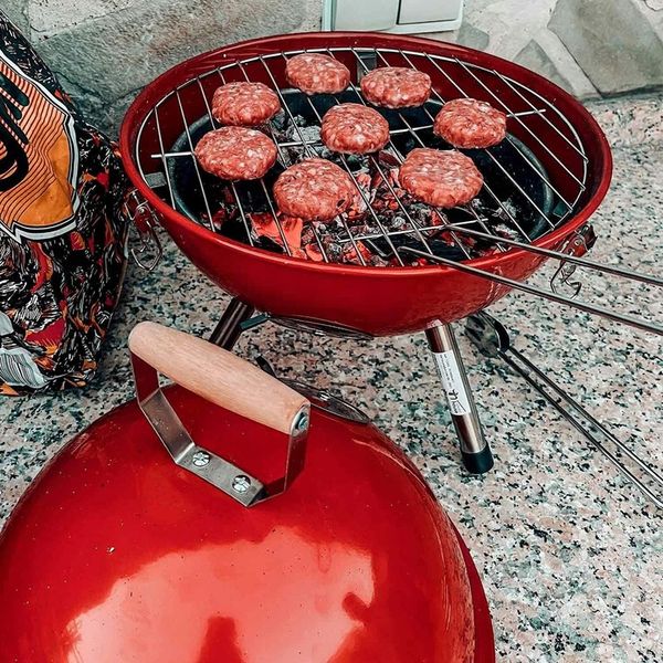 Grill węglowy Rossner 29 x 29 cm zdjęcie 6