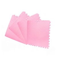 mata piankowa X-star 4 szt. 60x60cm - różowy