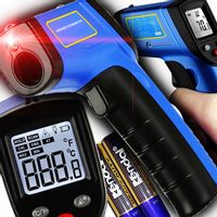 Pirometr TERMOMETR LASEROWY bezdotykowy do GASTRONOMI PRZEMYSŁU -50-400°C