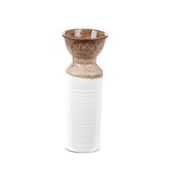 Wazon z glinki ceramicznej ERINA 10X10X25 beżowy