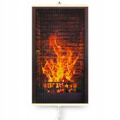 Ścienny grzejnik na podczerwień Trio Standard 430W 600x1000 mm Kominek