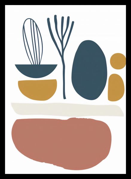 Plakat 50x70cm Stylowa Roślinność zdjęcie 2
