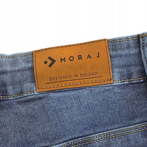 SPODNIE JEANSY SKINNY Z WYSOKIM STANEM RURKI KLASYCZNE MODNE MORAJ L na Arena.pl