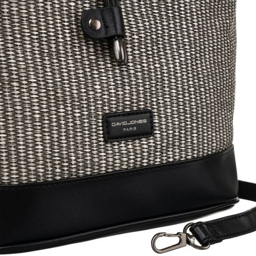 stylowa torebka worek z ozdobnym panelem - david jones na Arena.pl