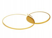 Nowoczesna lampa OXYGEN II LARGE sufitowa LED PLAFON ring 89cm Wobako