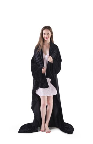 Koc DecoKing LAZY BLACK 150x180 na Arena.pl