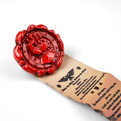 Seal Of Imperial Fists | 8 cm | Metal Żywica | Przypinka | Warhammer 40k na Arena.pl