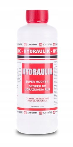 HYDRAULIK ŚRODEK DO UDRAŻNIANIA RUR W PŁYNIE 1L SKUTECZNY BARDZO MOCNY na Arena.pl