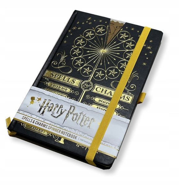 Notes A5 Harry Potter Spells And Charms 120k w linie Notatnik twarda oprawa zdjęcie 2