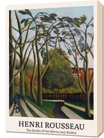 Obraz 50x70cm Design Bièvre near Bicêtre, Rousseau Vintage do Salonu