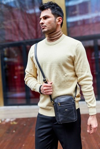 skórzana torba męska do pracy — peterson na Arena.pl