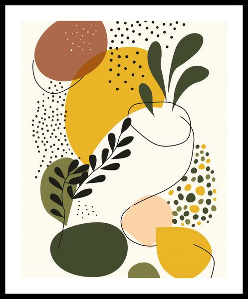 Plakat 40x50cm Botaniczne Impresje zdjęcie 3