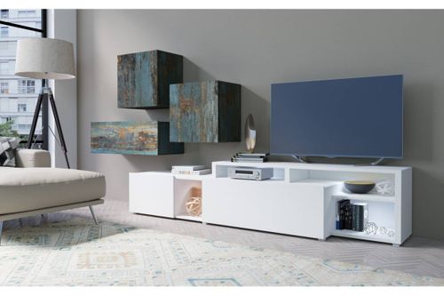 Meblościanka Vento biały na Arena.pl