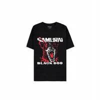 Koszulka DIFUZED Cyberpunk 2077 - Black Dog Samurai Album T-shirt L