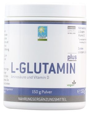 L-GLUTAMINA PLUS PROSZEK 150g Glutamina + Witamina D zdjęcie 1