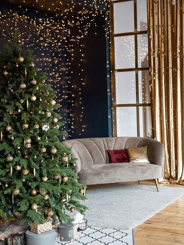 KURTYNA LAMPKI LED 304 szt. CHOINKOWE NA PILOT 230V NA ZEWNĄTRZ I WEWNĄTRZ na Arena.pl